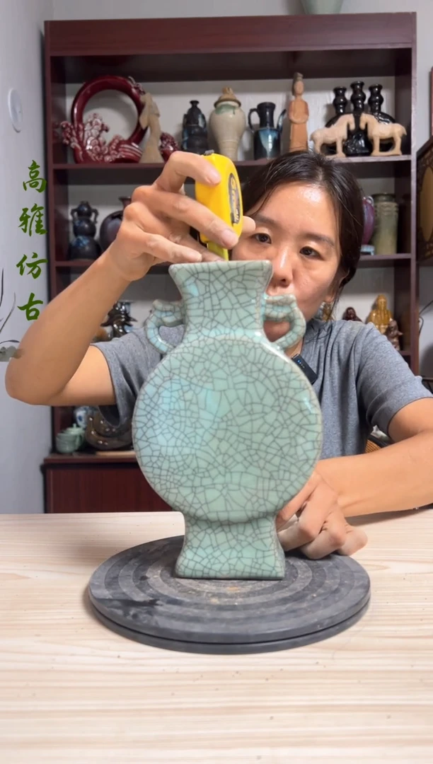 复古高雅仿古瓷器摆件