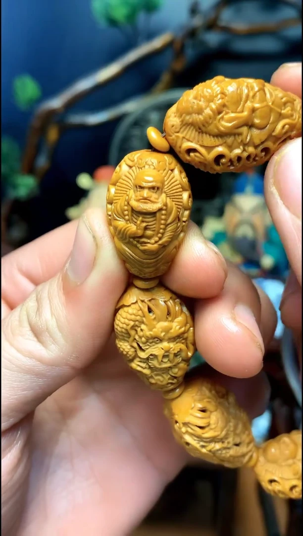 【闪购商品】橄榄核手串/手链精品核雕文玩优选