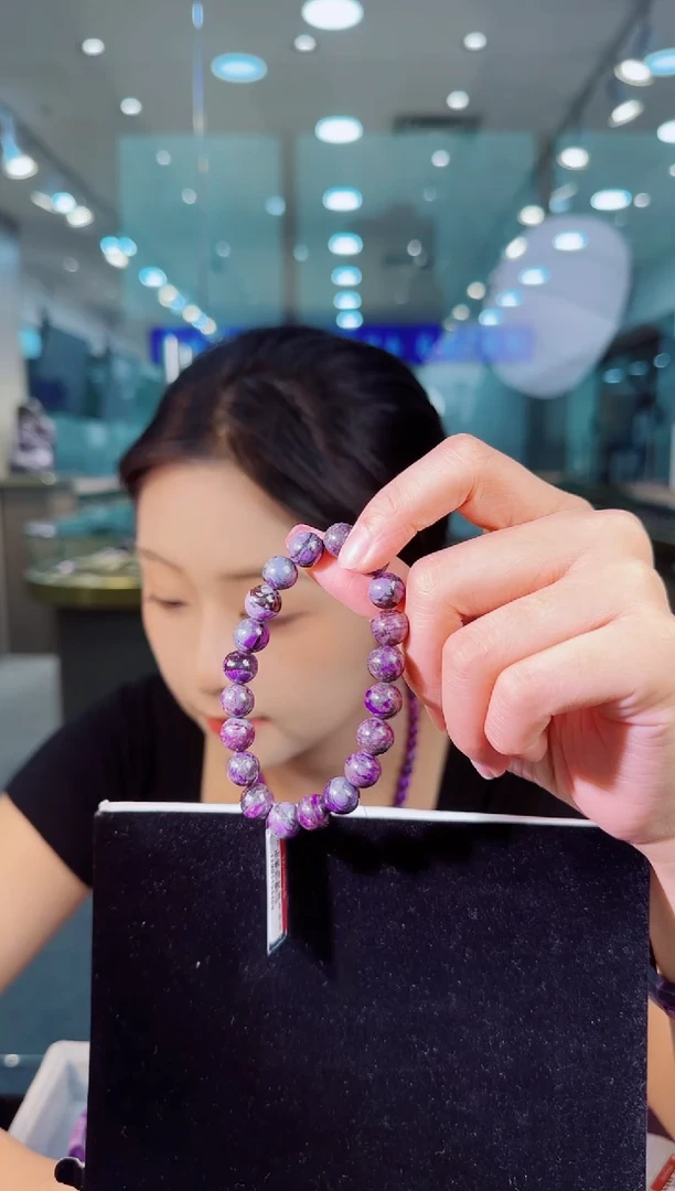 未镶嵌苏纪石（舒俱来）手串南非老矿料舒俱来