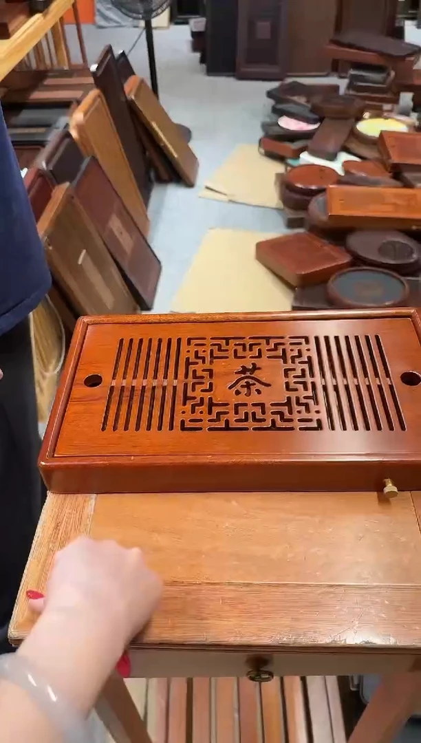 花梨木茶盘36*20