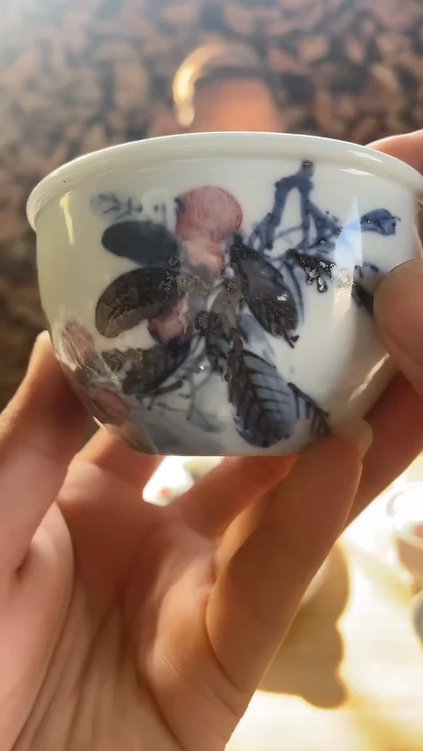 杯子陶景德镇手工手绘陶瓷
