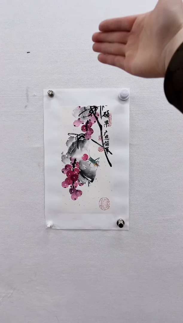 【闪购商品】书法杨领军、张广恩-国画作品-半平尺