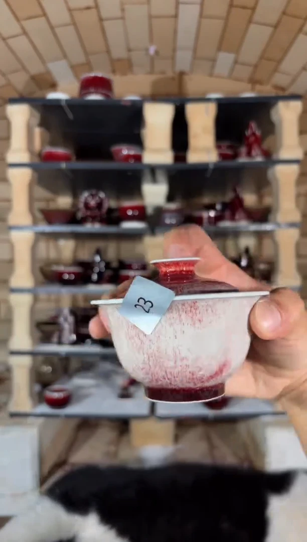 杯精品窑变钧瓷茶器