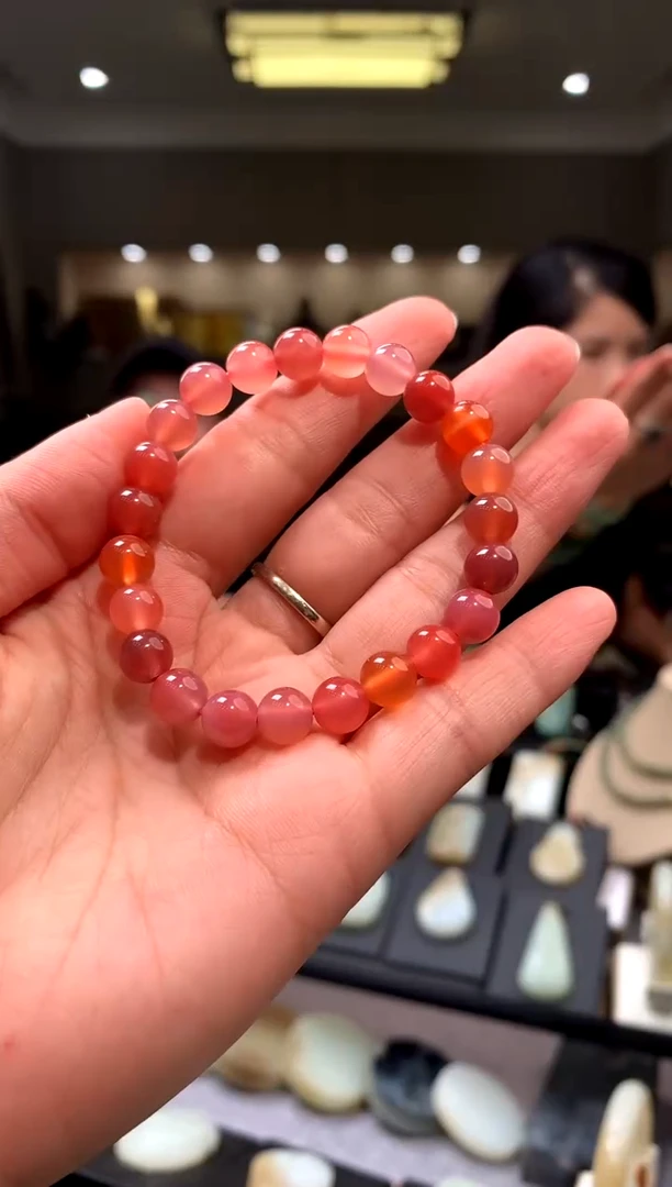 手串未镶嵌南红玛瑙手串