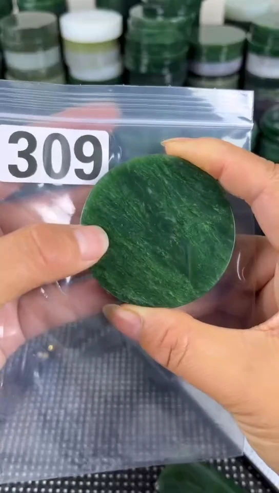 和田玉未镶嵌珠宝半成品镯芯