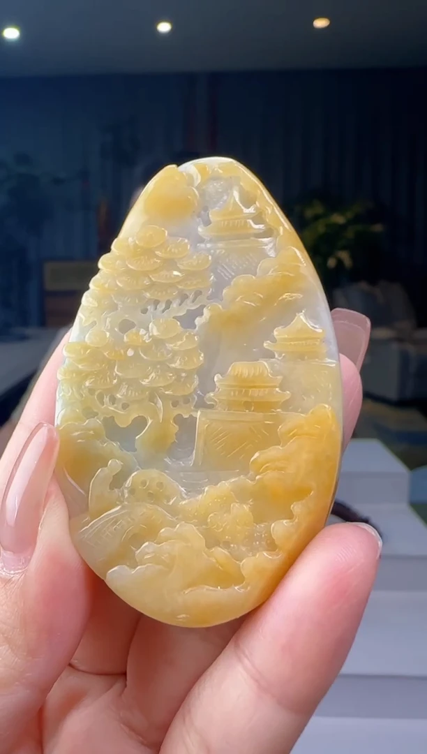 吊坠(不含链)未镶嵌翡翠YL@@960Q1J15997