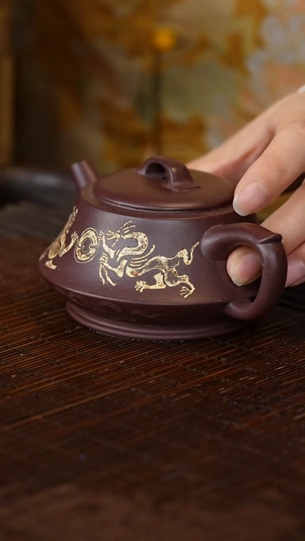 茶壶紫砂宜兴紫砂壶xl077