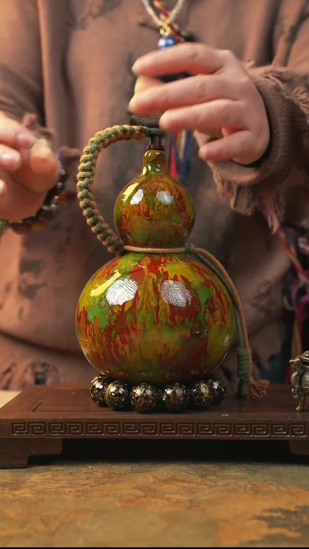 187大漆一物一拍记葫堂出品【不带手串】