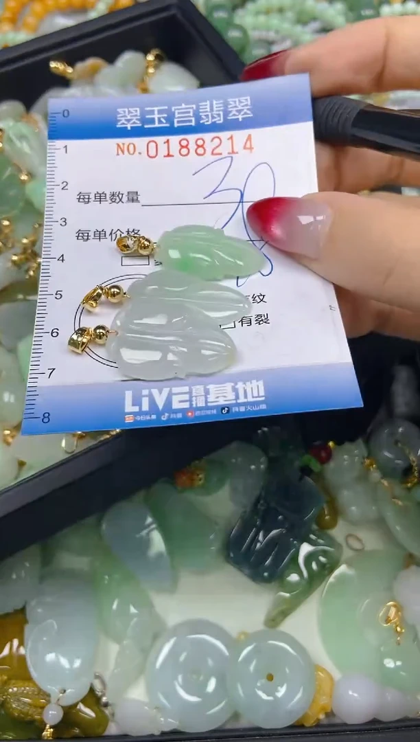 翡翠未镶嵌颈饰闪购0188214