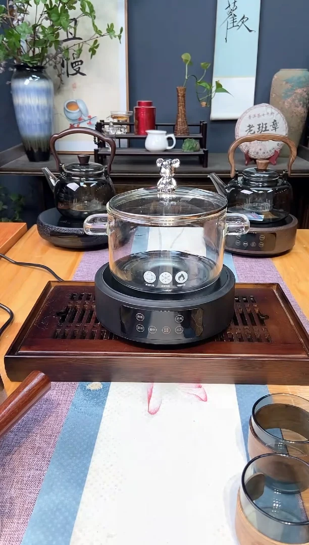茶简黑炉+小熊锅