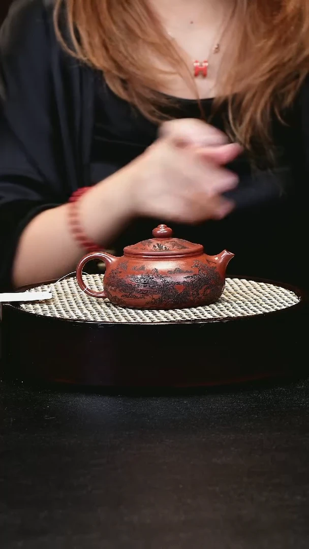 茶壶紫砂宜兴茶壶h1558