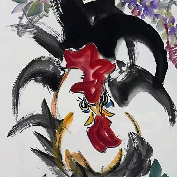 橱窗展示/乐雅文化艺术中心/徐文清/宣纸国画/带证书