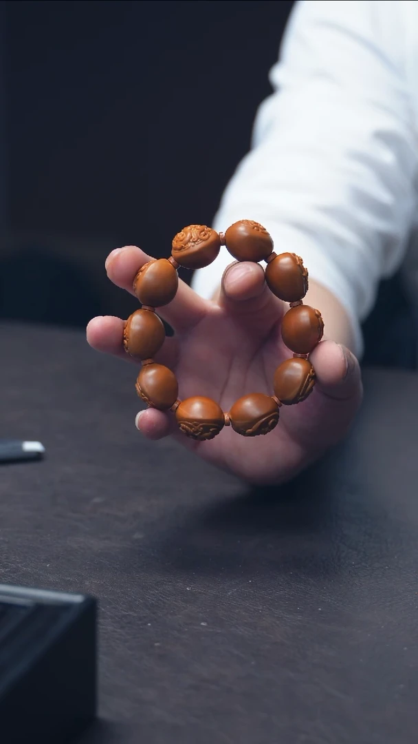 手串/手链橄榄核周林【螭龙】