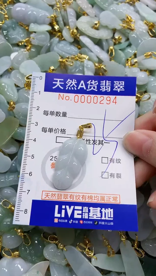 颈饰未镶嵌翡翠天然A货翡翠