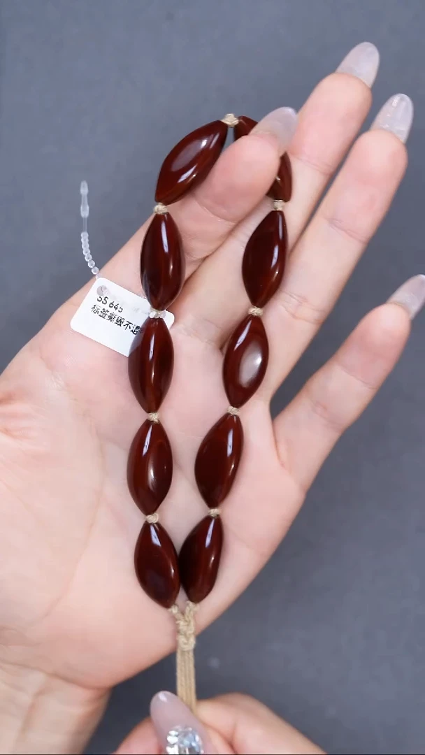 橄榄核手串夜*美素核手持11