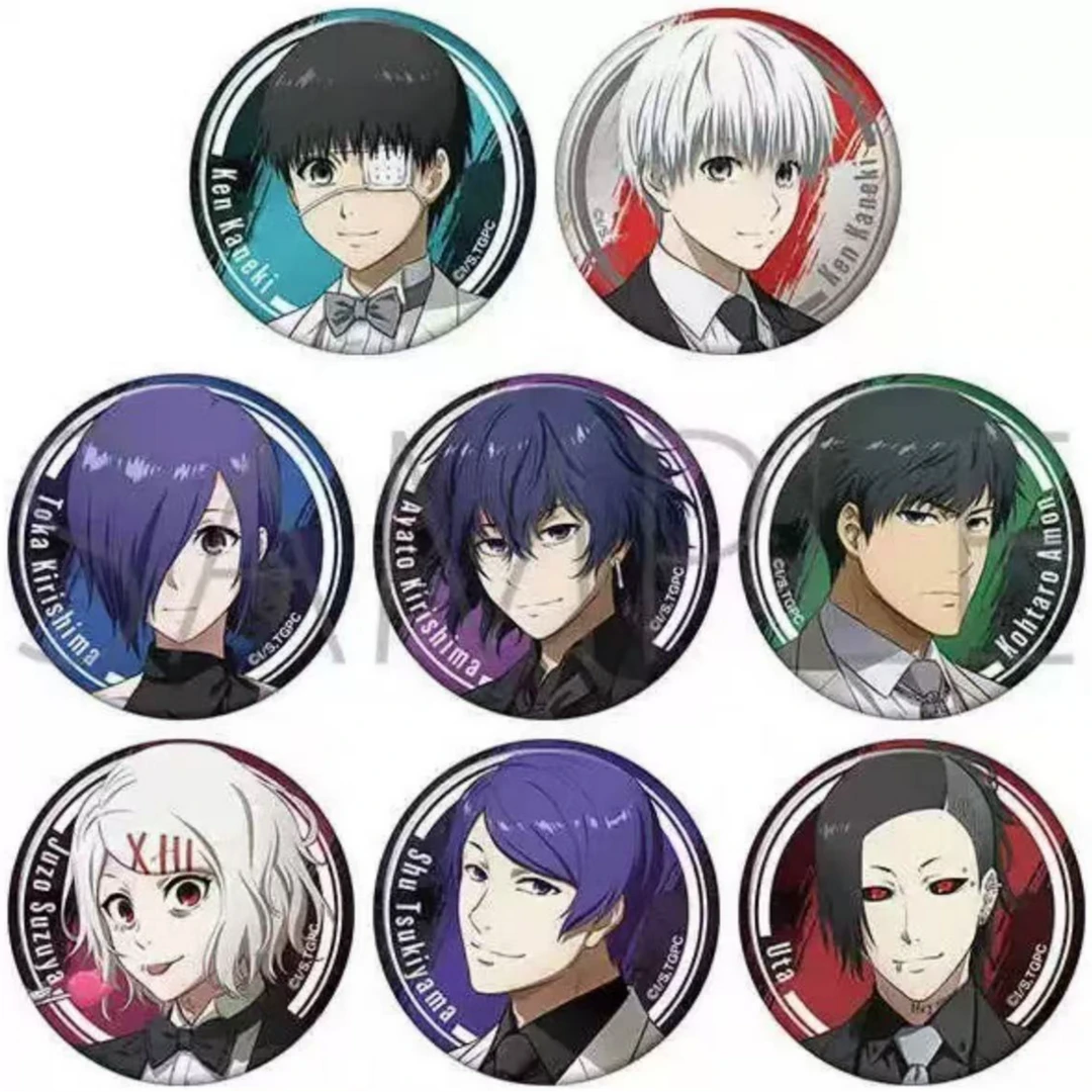 Anniversary 东京喰种 10th限定 吧唧徽章