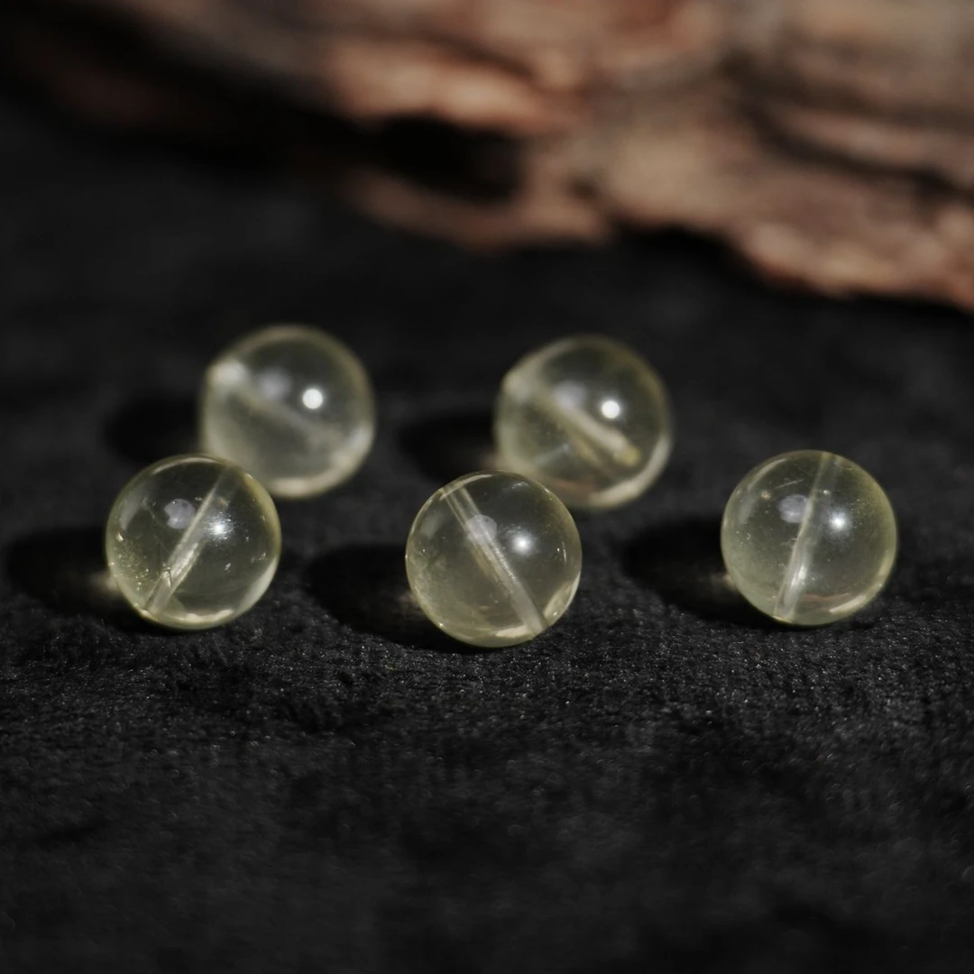 BeadsDance黄水晶单珠14mm+多样性发一 编号O1004