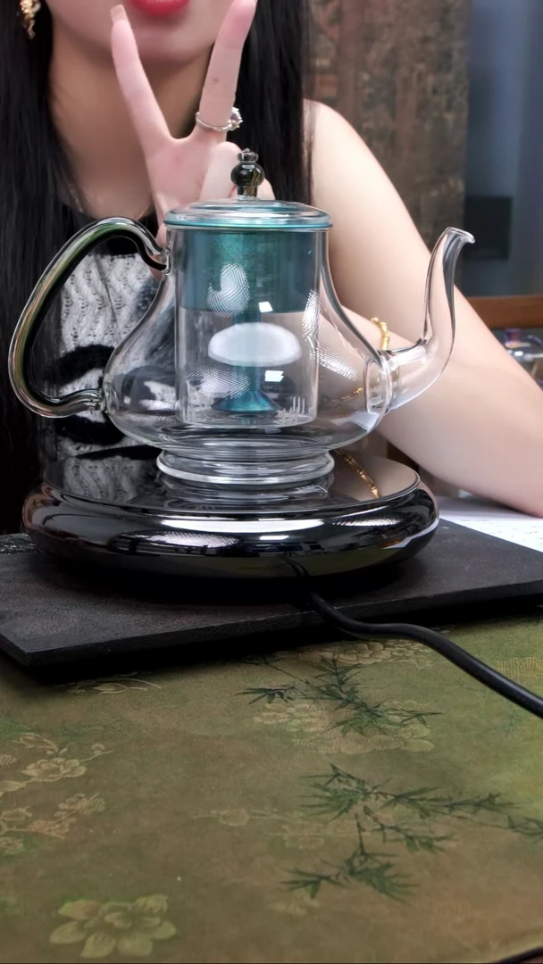 禾器 凤梨壶/钛内胆/凤尾青绿