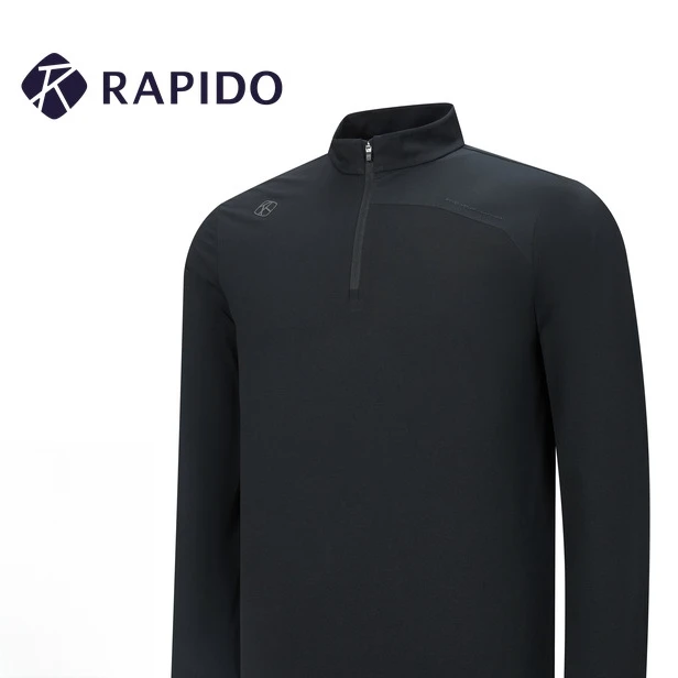 【新品】RAPIDO睿必度26春季男O系列半拉长袖T恤雳霹道CN6Z41O40