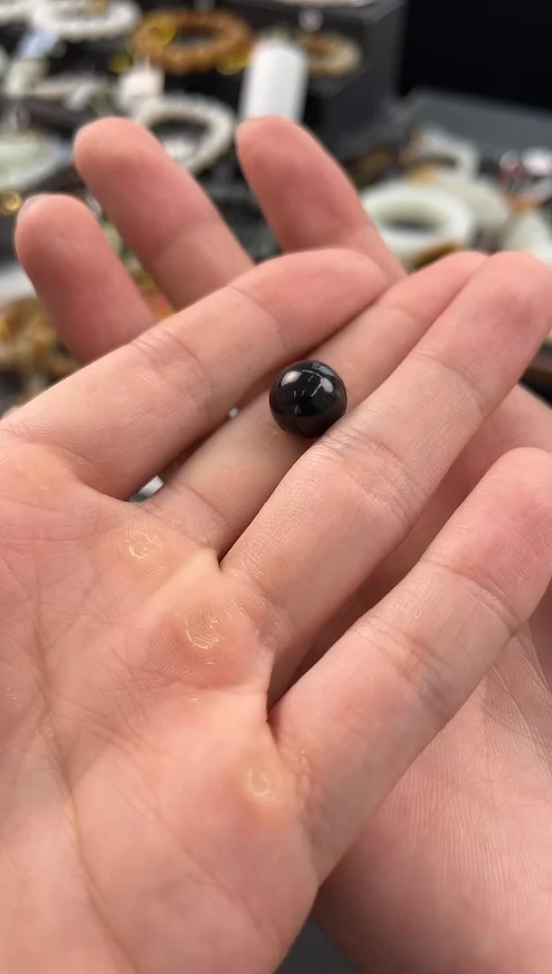 手串未镶嵌和田玉M**李单珠补发微色差