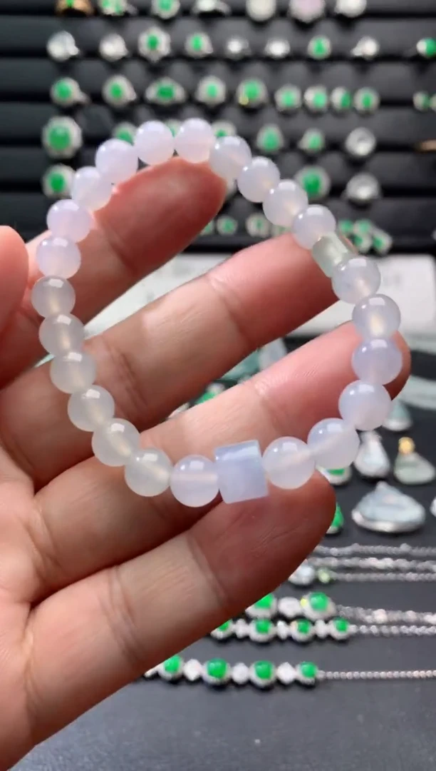 未镶嵌手串翡翠手串