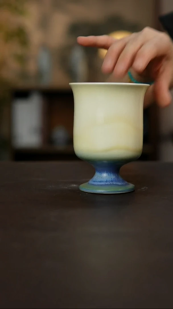 杯景德镇陶瓷杯碗柴烧多人