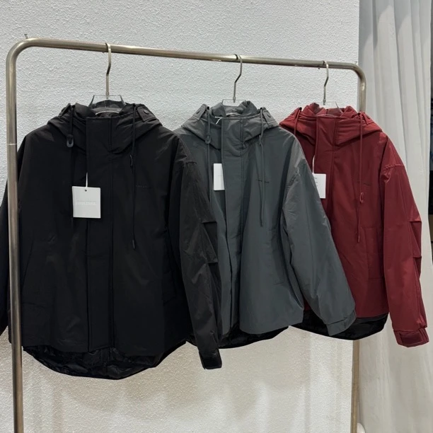 保暖欧美简约羽绒服冬季男装加厚连帽中长款防风时尚秋冬防水