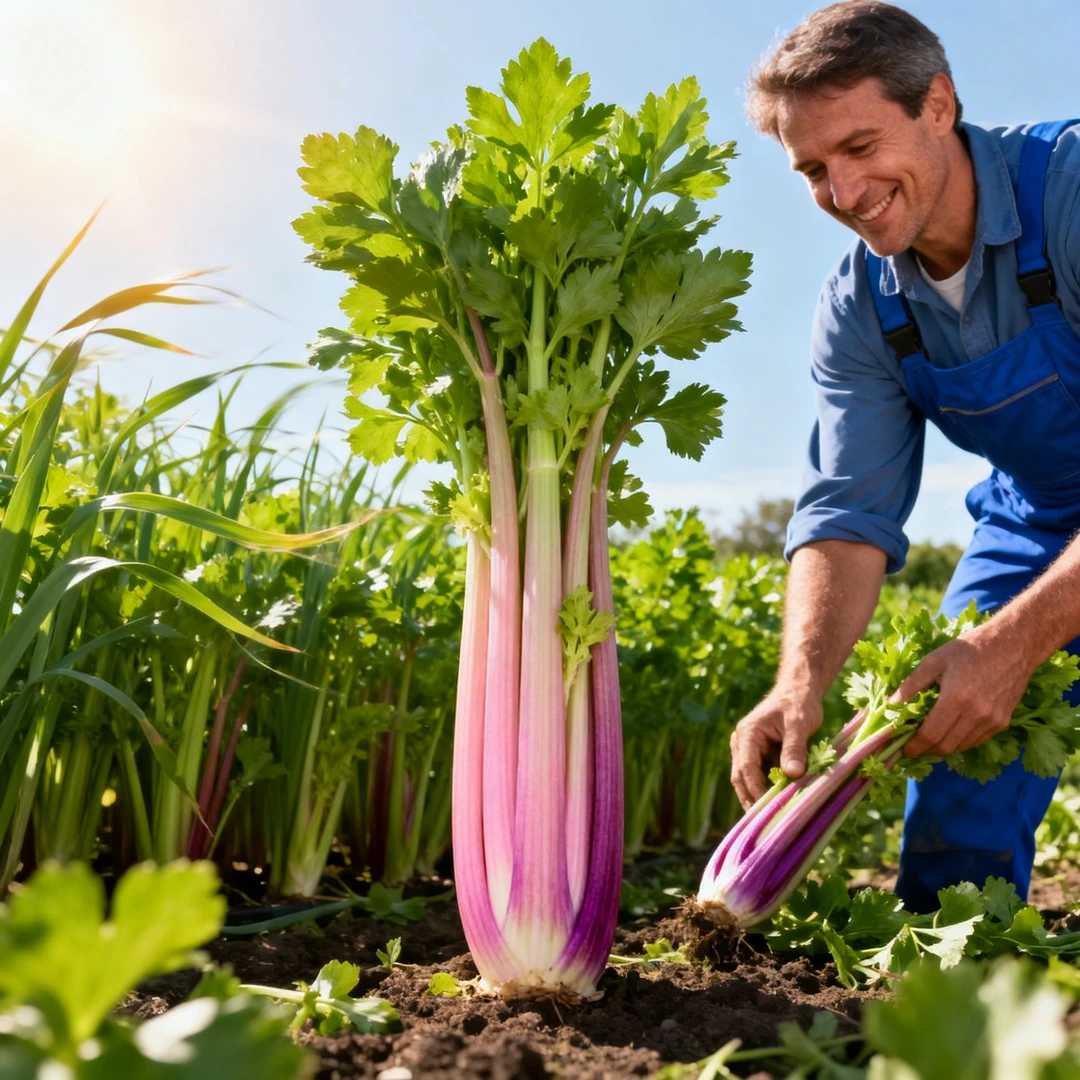 紫红芹菜苗秧苗补血耐寒盆栽红芹菜紫杆芹菜小香芹苗阳台蔬菜种子