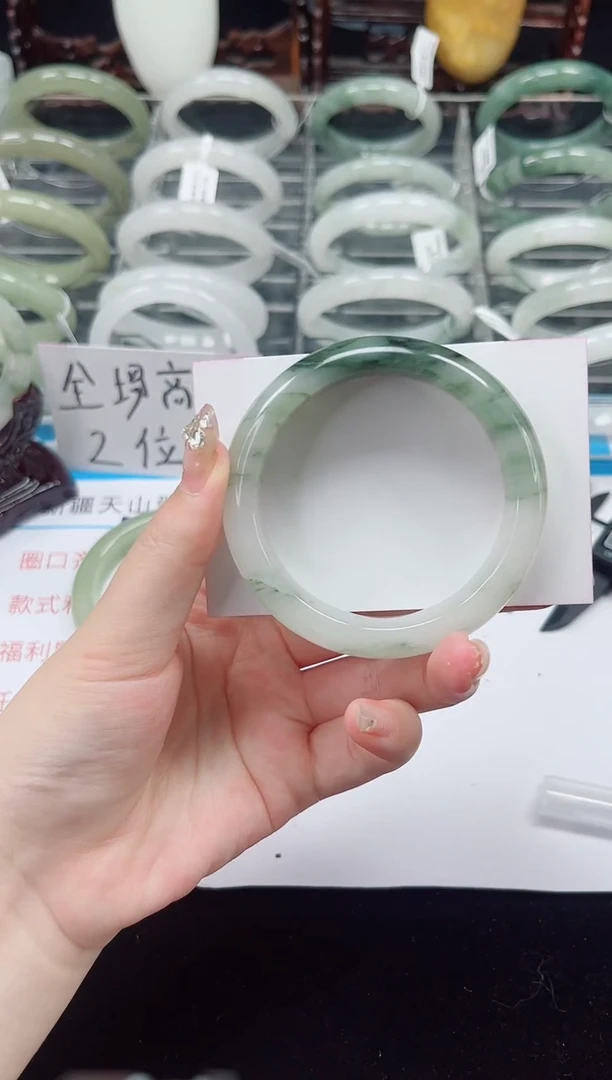 未镶嵌手镯石英质玉15-53/54