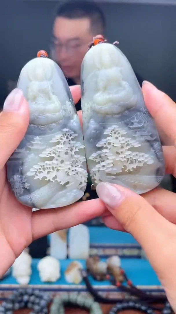 未镶嵌和田玉挂件1