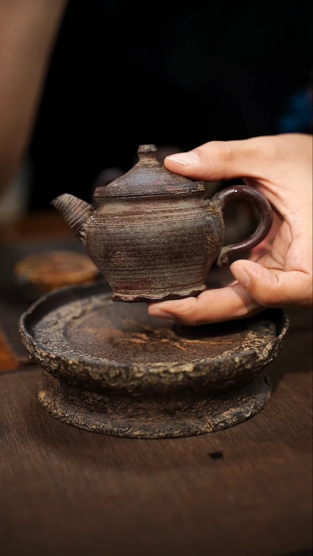 全手工制作  南蛮后手壶