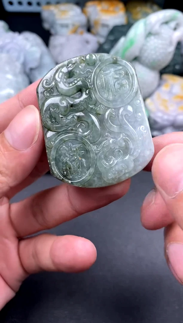 吊坠(不含链)未镶嵌翡翠1