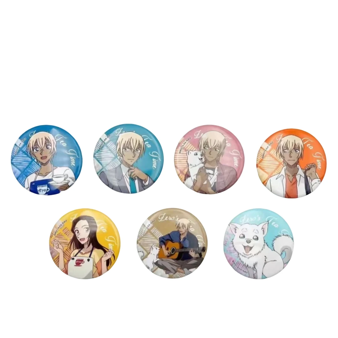 名侦探柯南韩国快闪零茶吧唧【默认直播间代拆】（谷子拆卡）