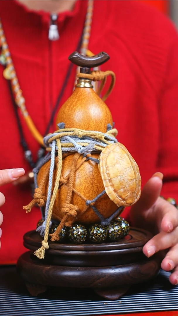 【闪购商品】Ji010迎元宵臻选大漆酒葫芦