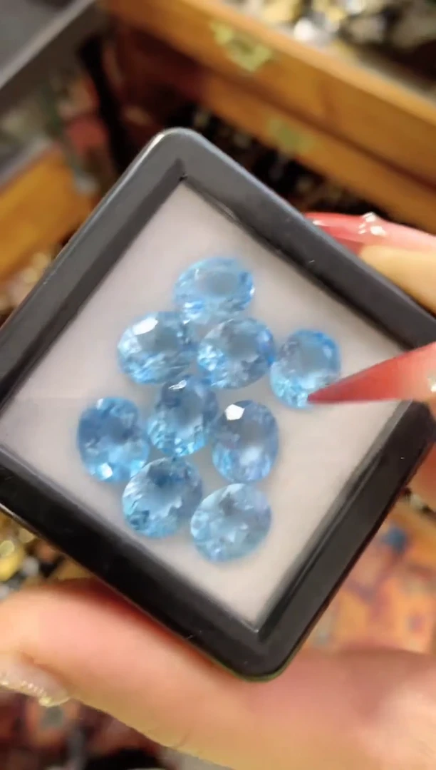 【闪购商品】托帕石裸石未镶嵌1楚楚中古珠宝甄选不退换多样性发1