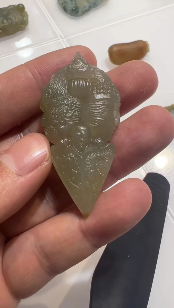 【闪购商品】定制翡翠未镶嵌降魔杵