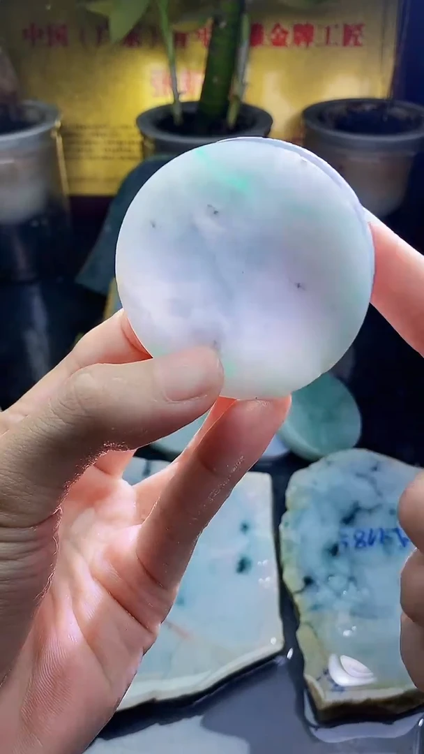 未镶嵌挂件翡翠小雨49