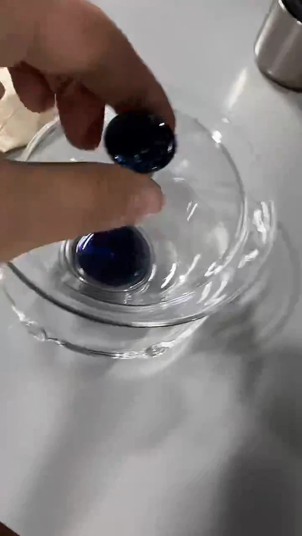 【闪购商品】宝蓝金盖碗火火恍恍惚惚