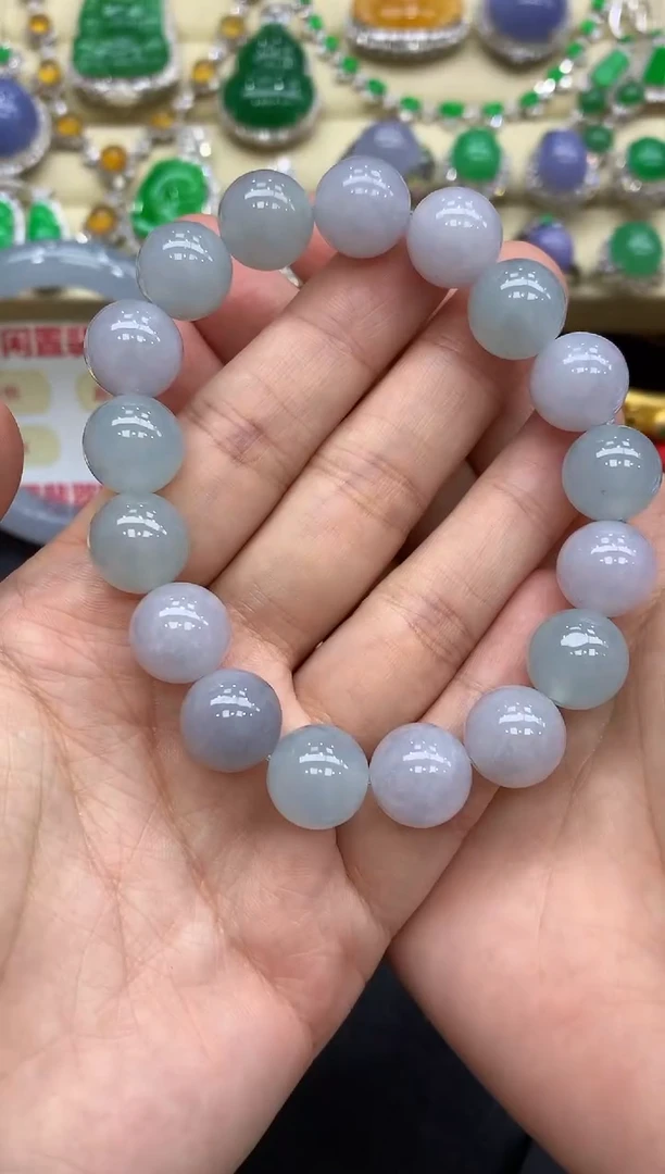 未镶嵌手串翡翠83-中国好珍宝