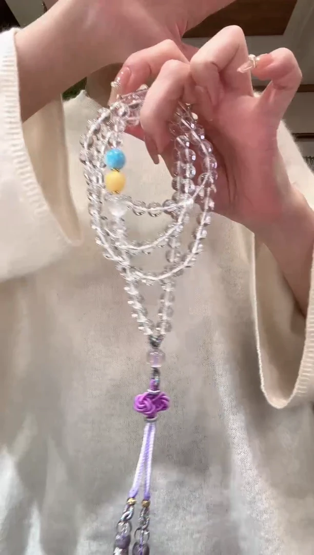 【闪购商品】水晶颈饰未镶嵌国风