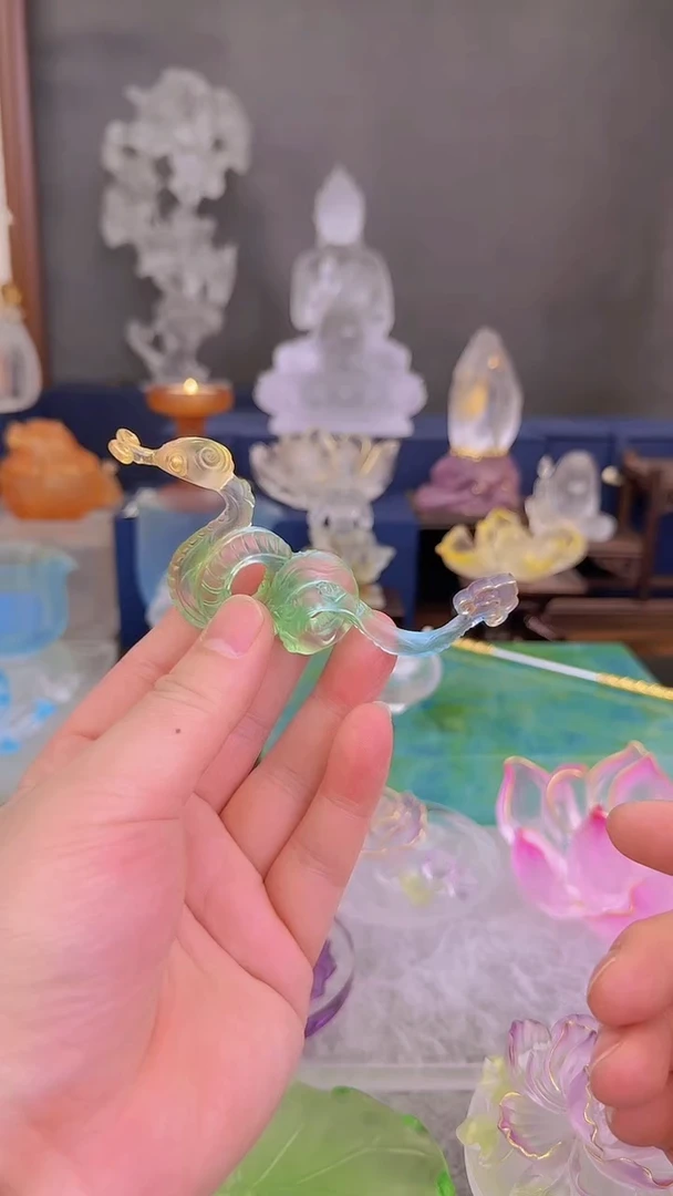 【闪购商品】古法手工琉璃小青蛇
