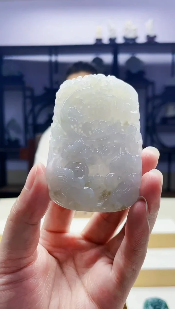 未镶嵌定制翡翠毛货09080190