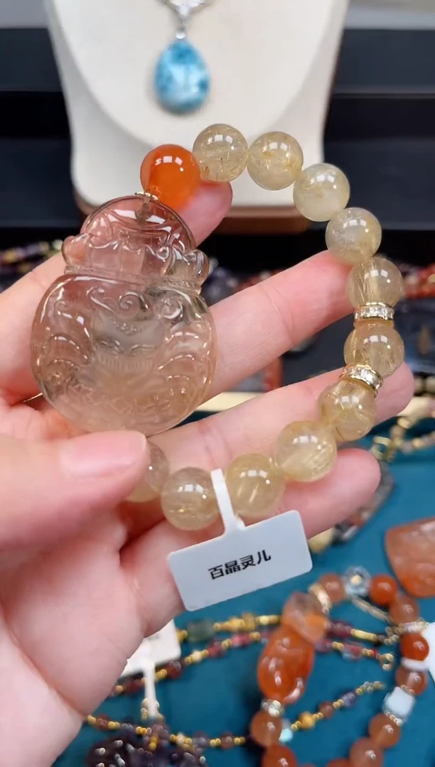 颈饰未镶嵌水晶【百晶灵儿】定制款