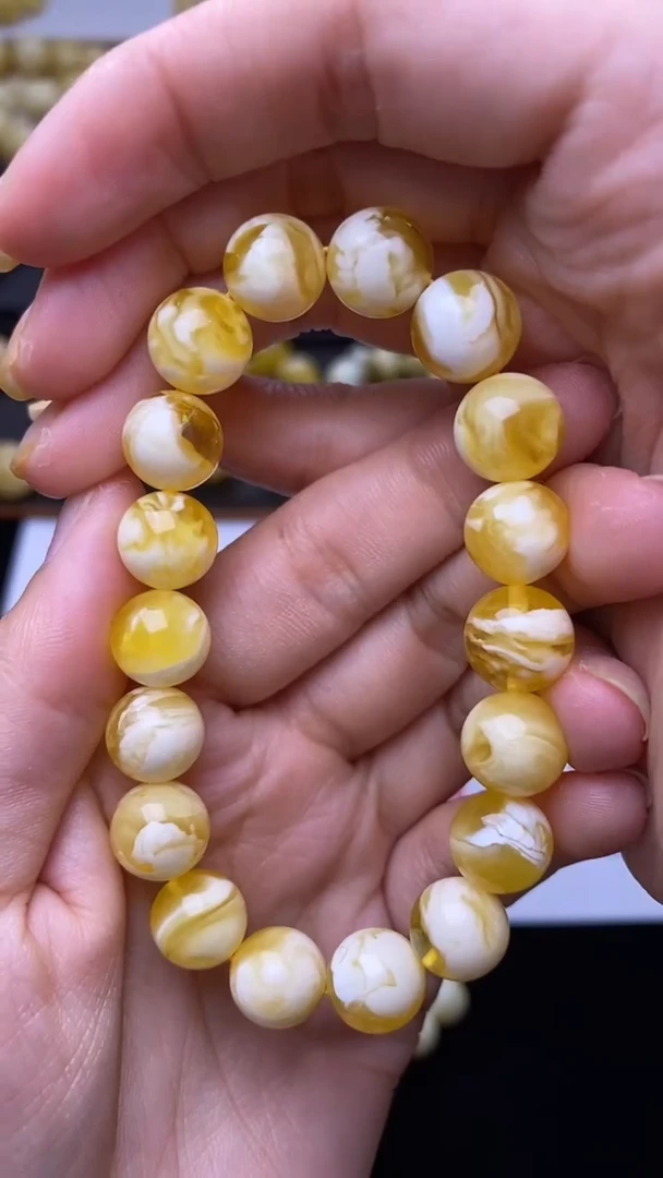 裸石蜜蜡未镶嵌蜜蜡.34 尺寸10mm