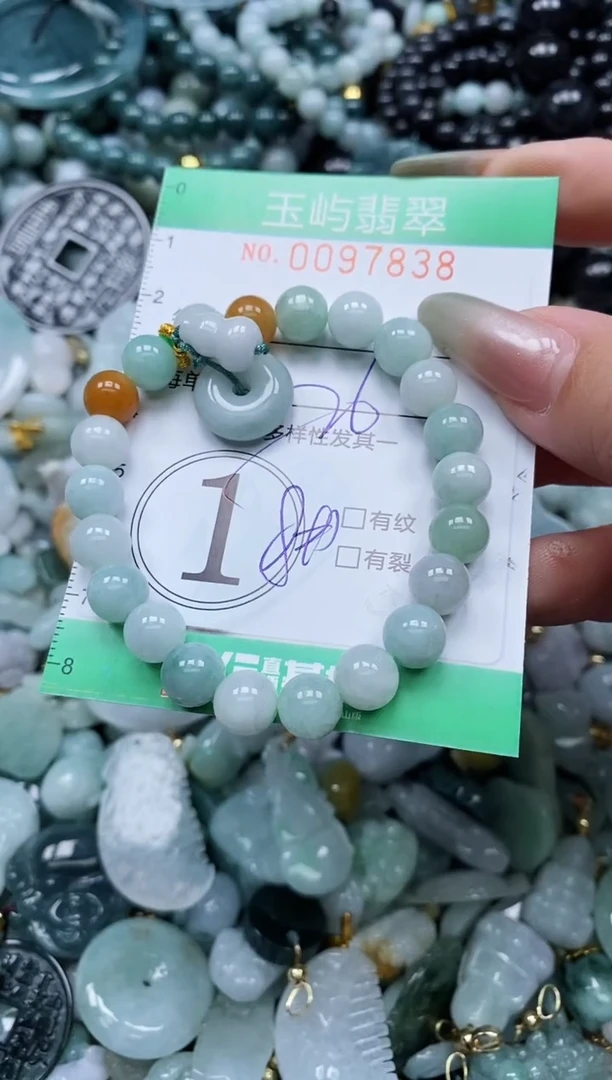 【闪购商品】翡翠未镶嵌颈饰闪购0097838多样性发其一