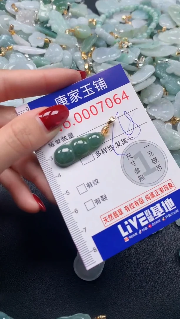 颈饰未镶嵌翡翠7064