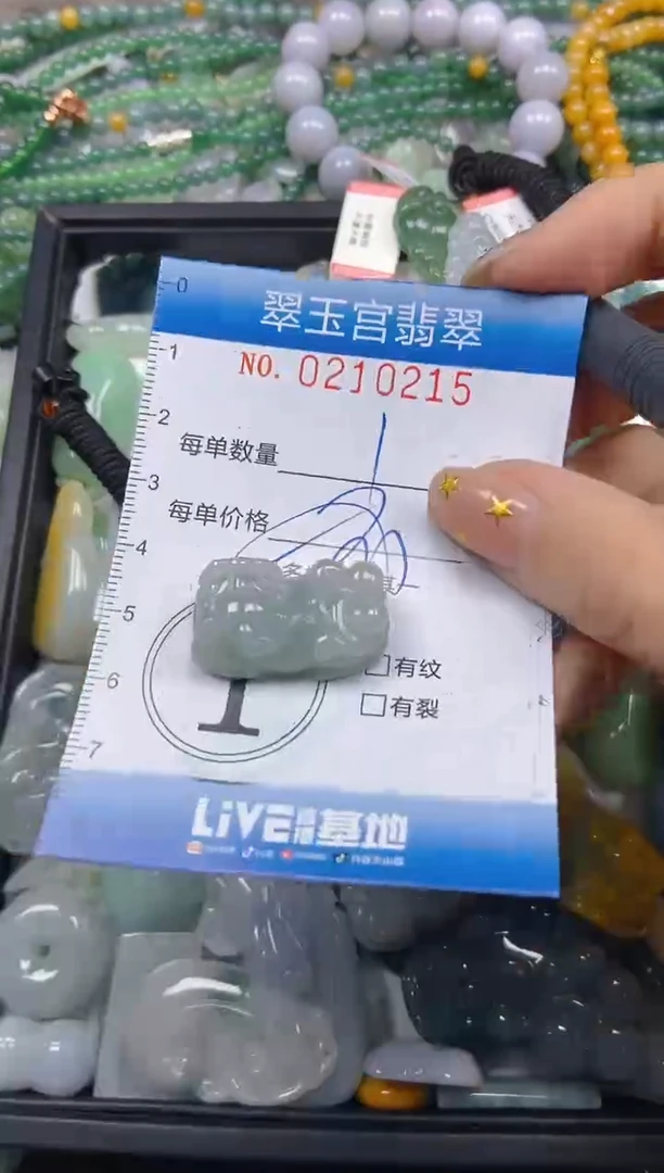 颈饰未镶嵌翡翠闪购C0210215多样性发其一