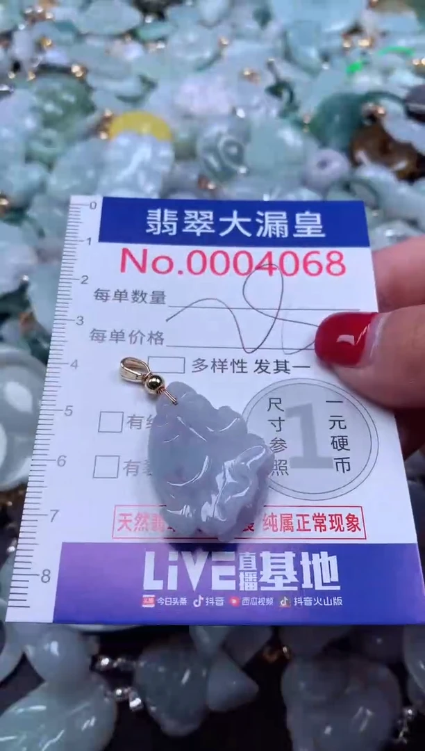 颈饰未镶嵌翡翠4068