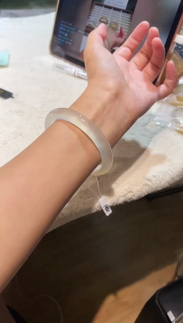 玛瑙/玉髓手镯未镶嵌6061鉴赏期48小时