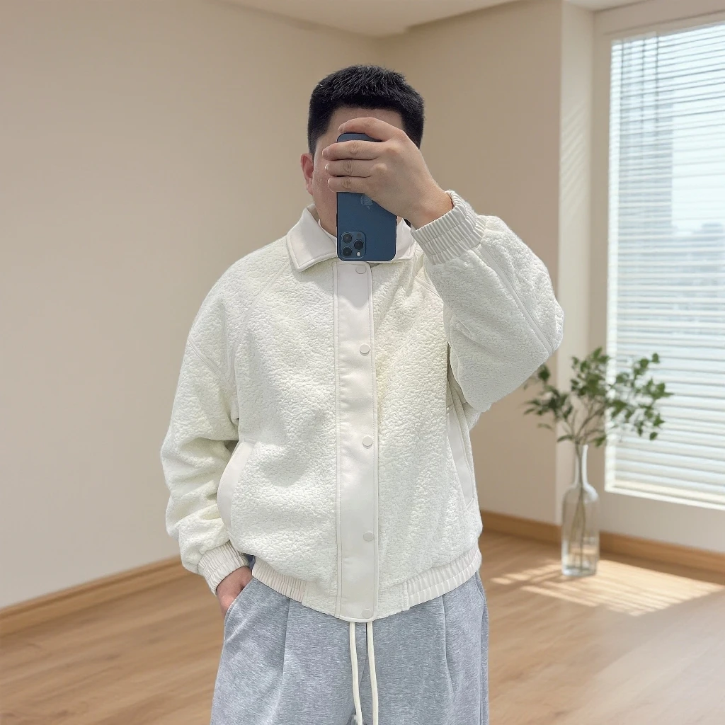 BOTU/博图【90白鸭绒】爆款痞帅男士PU拼接羽绒服潮牌保暖外套5520